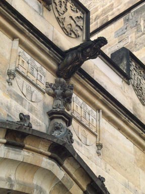 Charles Bridge Rain Spout