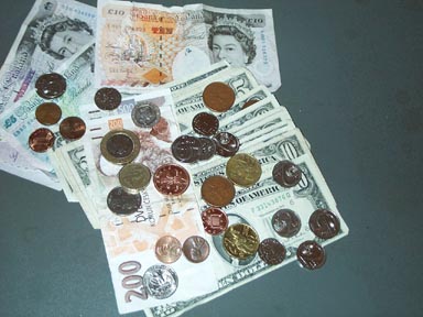 Dollars, Pounds, and Czech Koruna