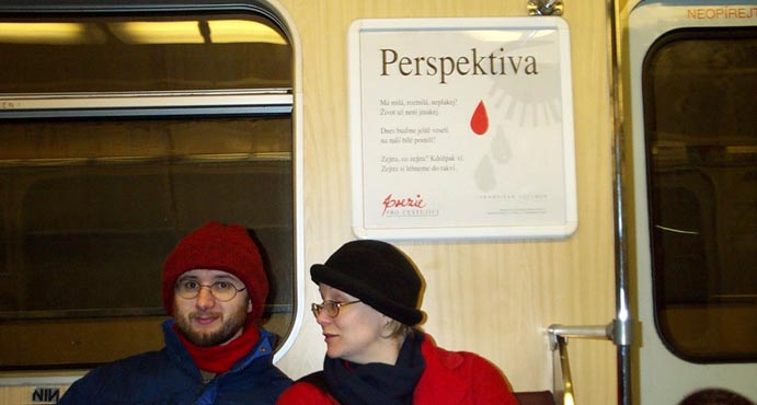 Riding on the Metro