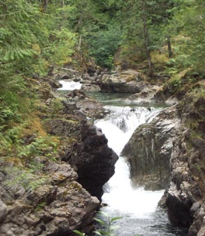 Little Qualicum River Falls